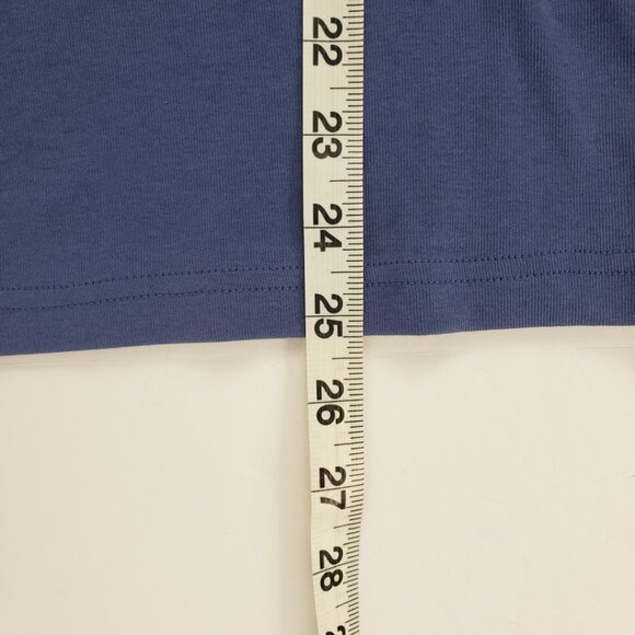 Banana Republic XS Blue Ruffle Buttons Womens Top Blouse Long Sleeve NWT - Picture 11 of 15